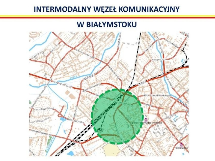 Intermodalny Węzeł Komunikacyjny Białystok (takie były plany...