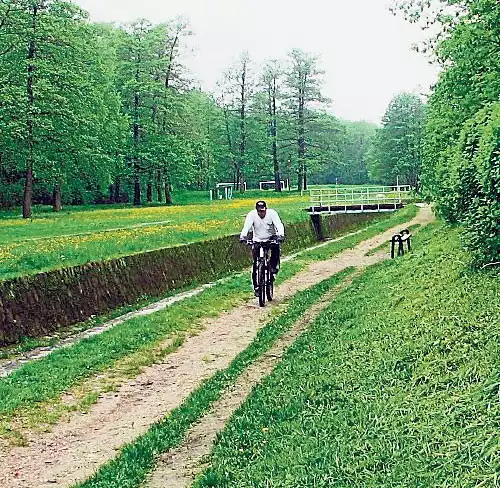 Bulwary w Straconce - ulubione miejsce m.in. rowerzystów