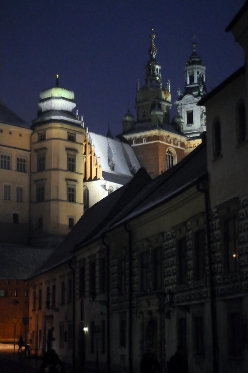 Kraków. Szukali pod Wawelem  XV-wiecznej Bramy Pobocznej. Nocne badania z wykorzystanie georadaru