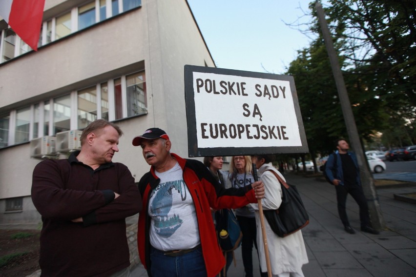 Kraków. Protestują przeciwko "politycznej zemście" w prokuraturze