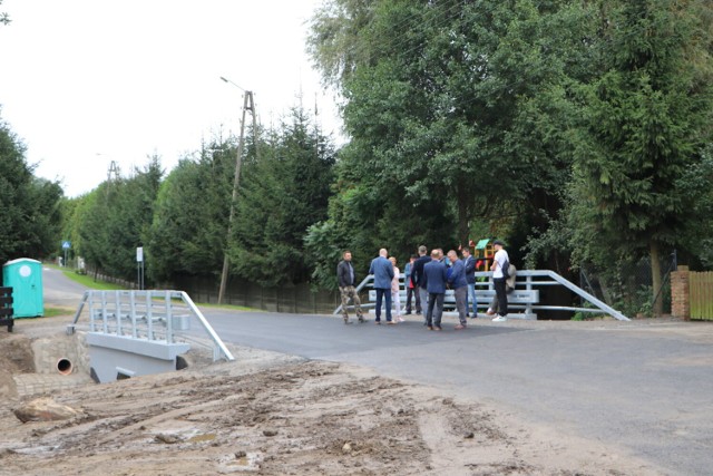 14 września odbył się odbiór techniczny wykonanej przebudowy przepustu w Jędrzejowicach