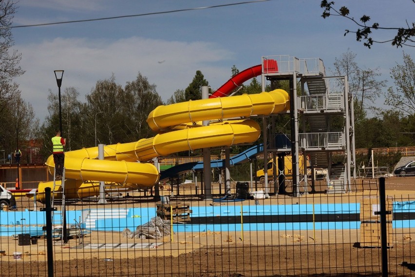 Powstają letnie baseny Park Wodny AquaFun w Legnicy, zobaczcie zdjęcia