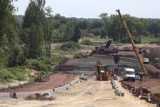 Trwa budowa czwartego odcinka trasy N-S w Rudzie Śląskiej - zobacz ZDJECIA. Droga połączy DTŚ z autostradą A4