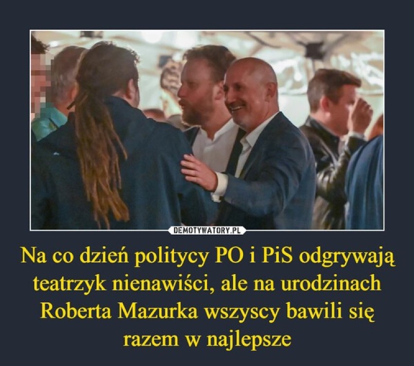 MEMY po urodzinach Roberta Mazurka