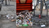 Tarnów. Usłane śmieciami ulice w centrum Tarnowa po otwarciu dyskotek w mieście. Imprezowicze pozostawili bałagan [ZDJĘCIA]