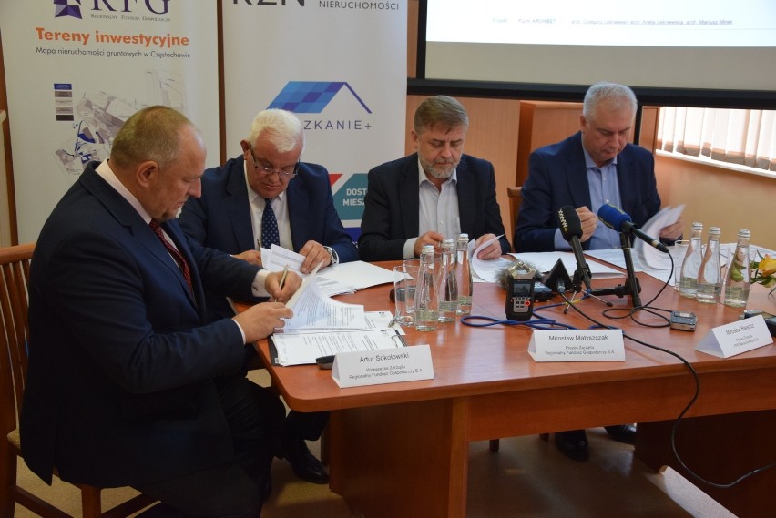Mieszkanie Plus w Częstochowie: RFG, KZN i PFR Nieruchomości podpisały list intencyjny [ZDJĘCIA]