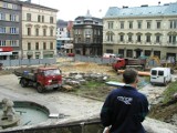 Plac Chrobrego w Bielsku-Białej, którego już nie ma. Pamiętacie ten remont? [ZDJĘCIA]