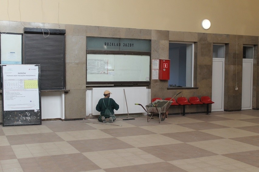 Głogowski dworzec jest już na ukończeniu.