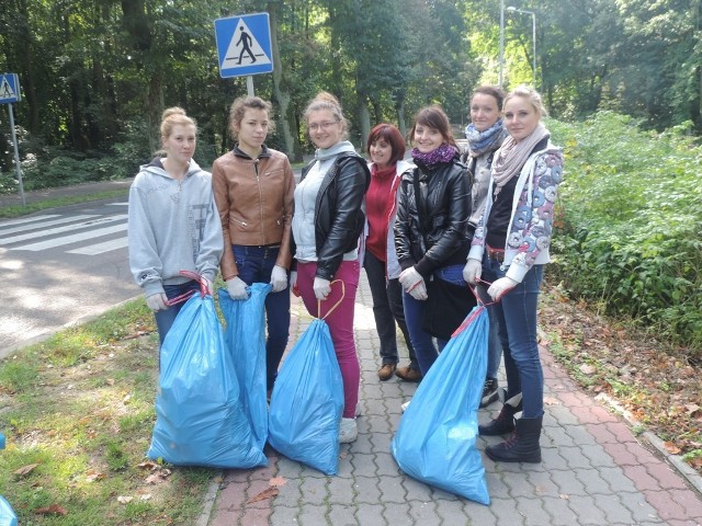 Sprzątanie Świata 2013 w Złotowie.