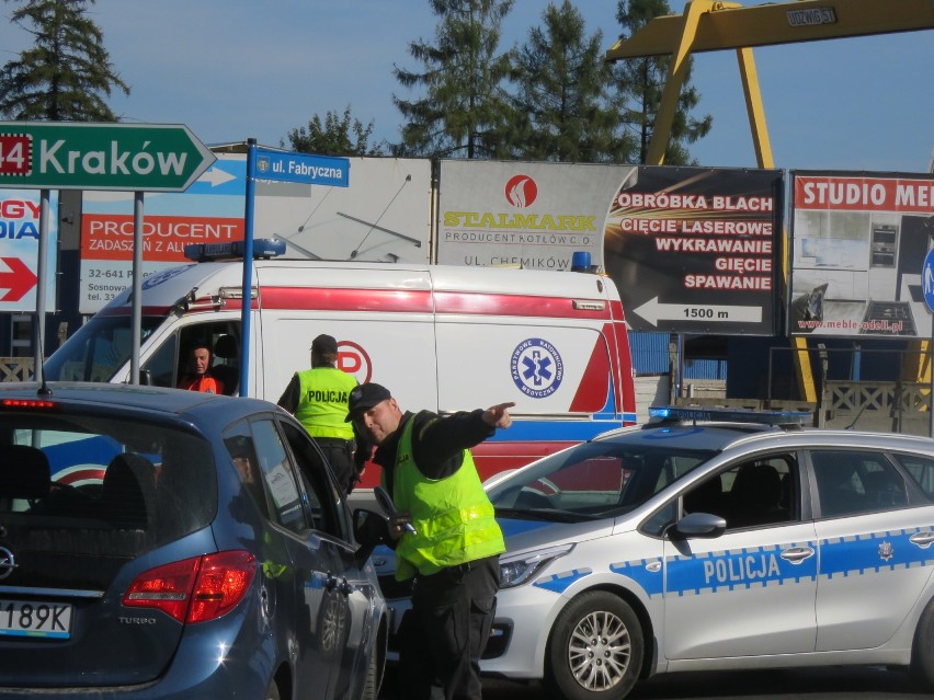 Sześć osób rannych w wypadku na drodze 44 koło Oświęcimia