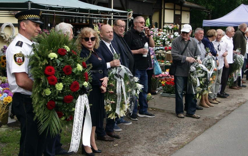Na cmentarzu parafialnym w Grudziądzu pożegnano por....