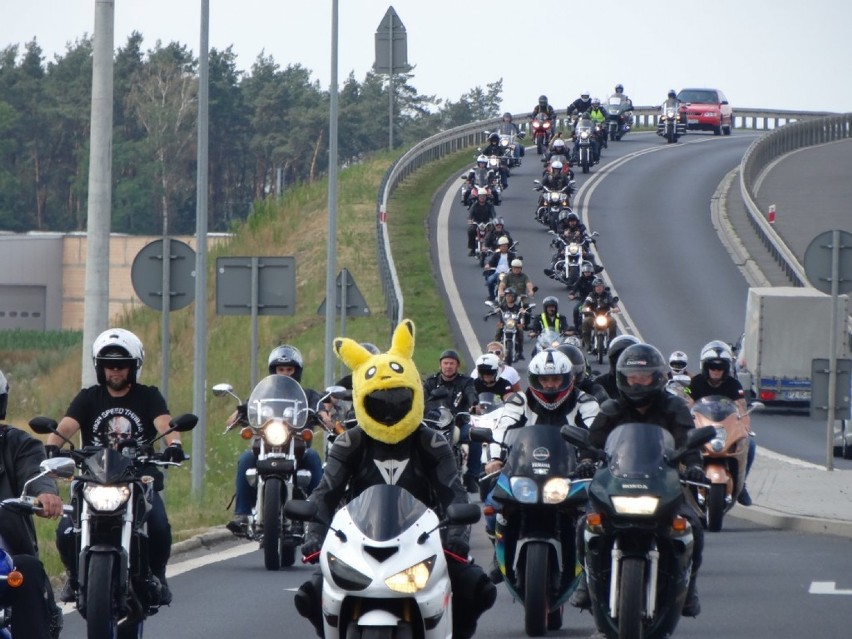 Kilkaset motocykli na 13 Spotkaniach Motocyklowych w Sielinku