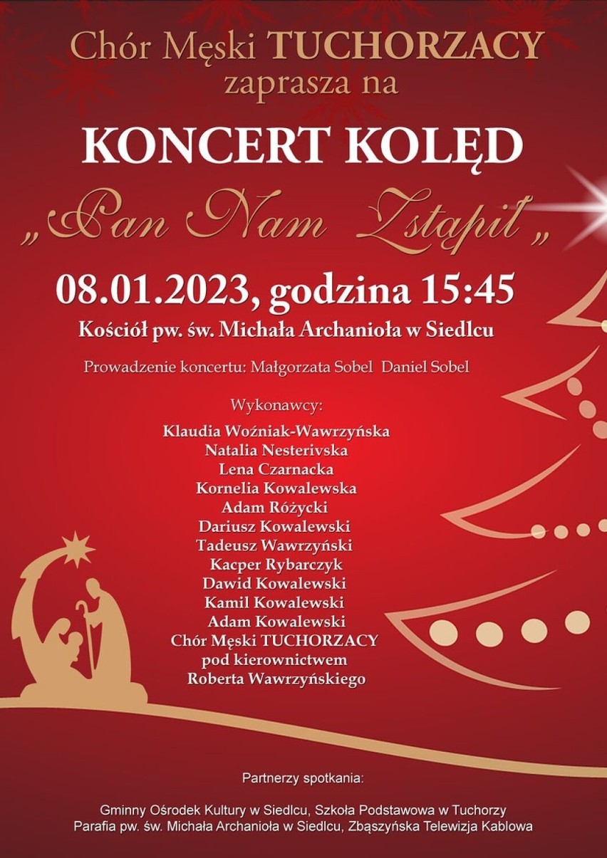 Koncert Kolęd pt. "Pan Nam Zstąpił" w kościele w Siedlcu