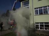Pożar w Specjalnym Ośrodku Szkolno - Wychowawczym w Stemplewie [ZDJĘCIA+FILM]