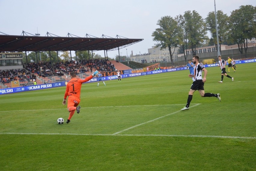 Lech Poznań wygrał z pierwszoligowcem Chrobrym Głogów 2:0...