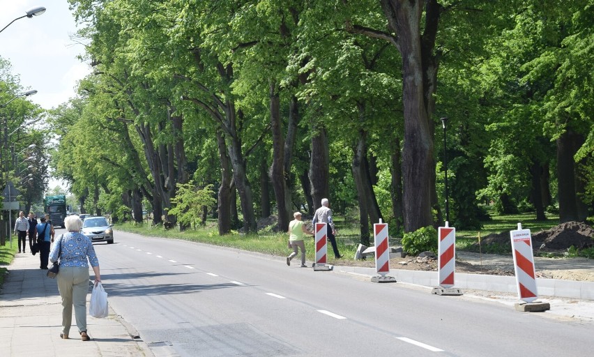 Park w Stargardzie zablokowany. Z jednej strony nie ma wyjścia i wejścia