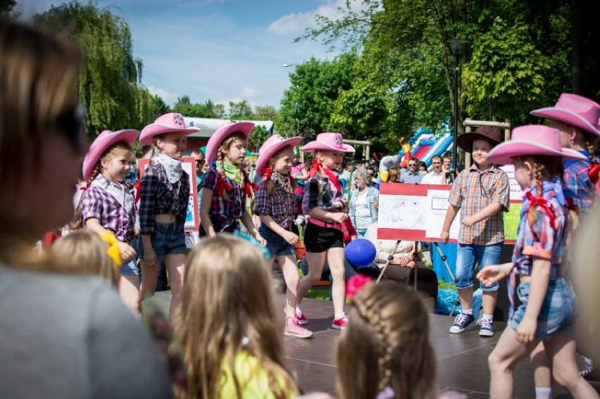 Dzień Dziecka zorganizowano w parku im. Jana Pawła II w...
