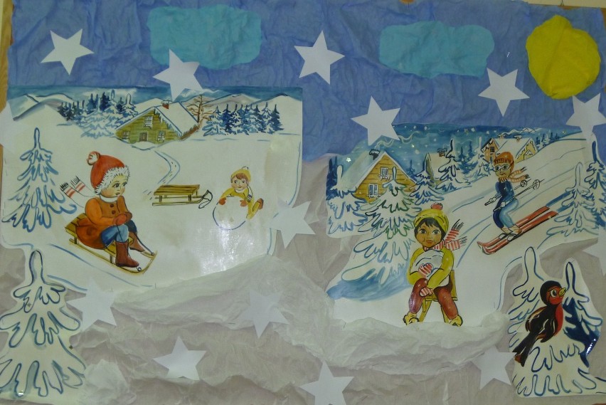 Zimowa dekoracja w przedszkolu bijasowickim [ZDJĘCIA]