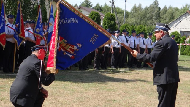 90-lecie Ochotniczej Straży Pożarnej w  Piaskach