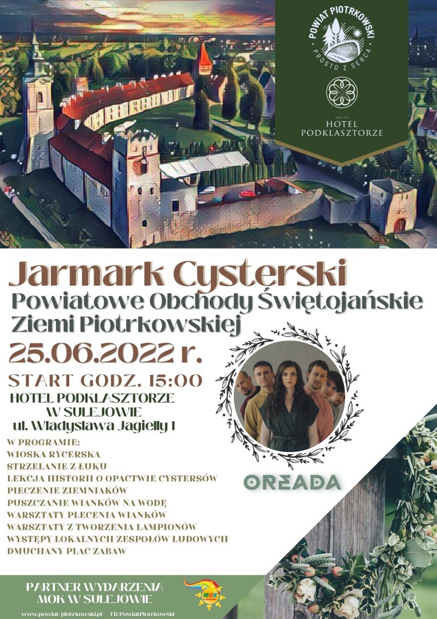 Imprezy w weekend 25 - 26 czerwca w Piotrkowie i powiecie piotrkowskim