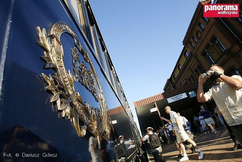 10 lat temu słynny Orient Express odwiedził Wałbrzych