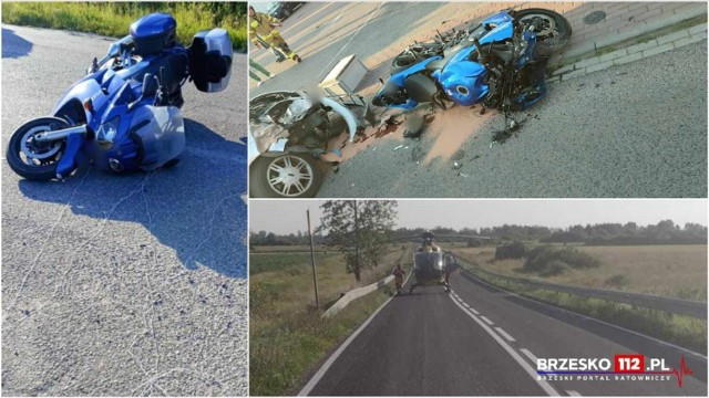 Niebezpieczny popołudnie na drogach regionu tarnowskiego. Są ranni