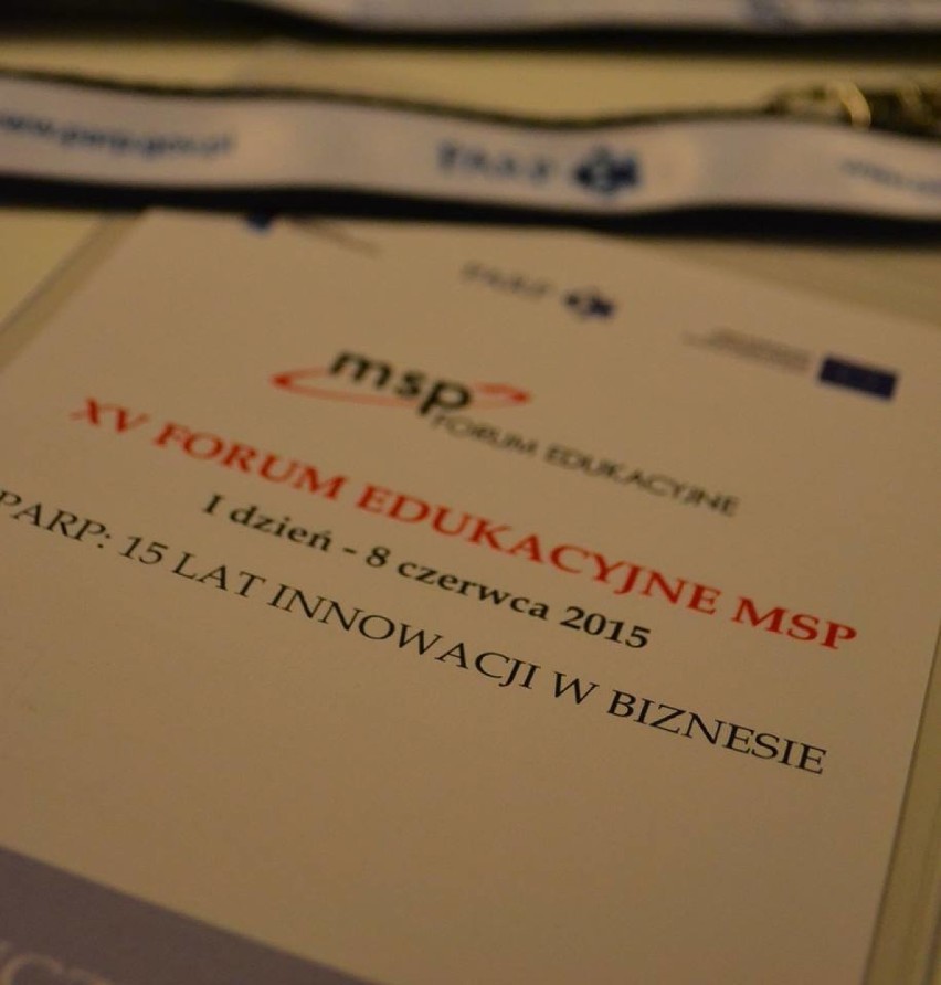 XV Forum Edukacyjne MSP jest częścią Warsaw Innovation Days...