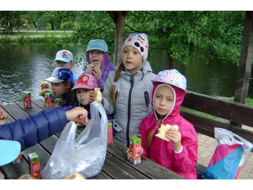 Dzieci z przedszkola "Słonecznego" odwiedziły Rogowo
