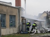 Paliła się kotłownia na ulicy Łąkowej w Opalenicy [FOTO]
