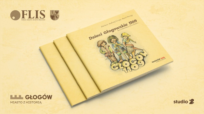 „Dzieci Głogowskie 1109. Malowanka dla dzieci” to tytuł nowej publikacji dla najmłodszych