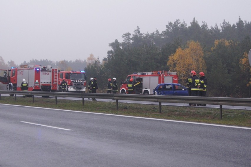 Tragiczny wypadek na DK 1 pod Radomskiem. 1 osoba zginęła