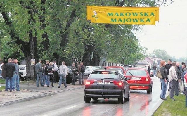 Na Makowską Majówkę co roku przyjeżdża wielu gości