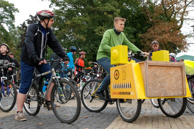 Przez Lublin przejechała parada rowerowa