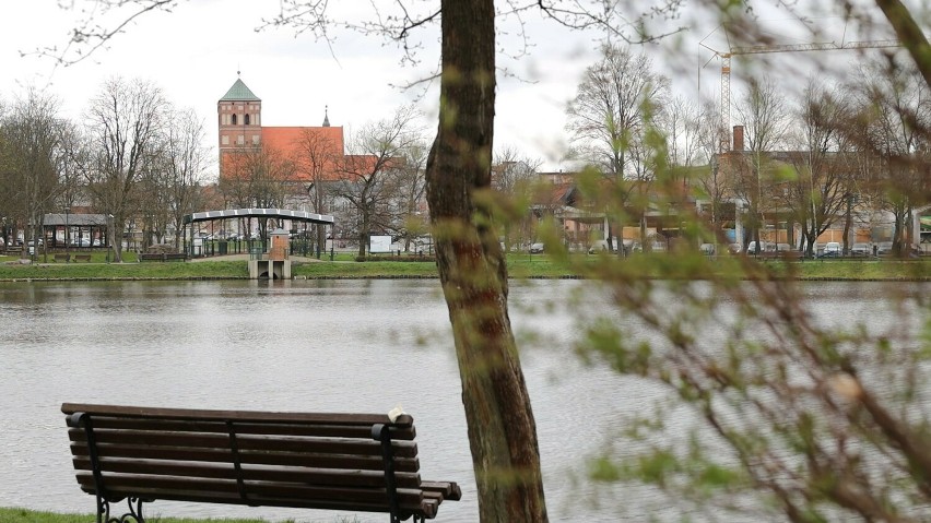 Wiosna w Parku 1000-lecia w Chojnicach