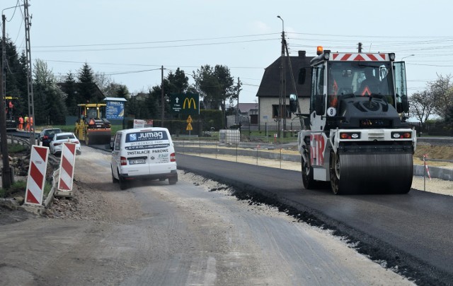 Trwa remont drogi wojewódzkiej 933 pomiędzy Wodzisławiem Śl. a Jastrzębiem-Zdrój