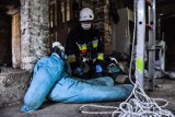 Ćwiczenia wewnętrzne z ratownictwa wysokościowego strażaków z OSP w Bereście [ZDJĘCIA]