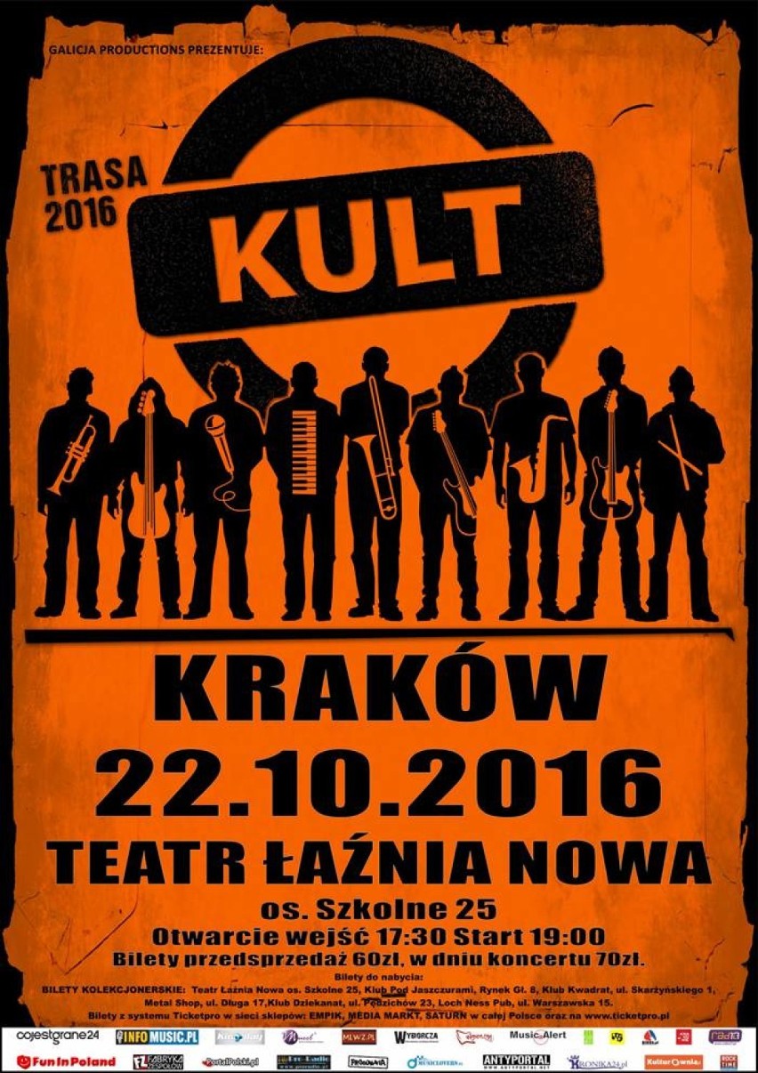 SOBOTA, 22 PAŹDZIERNIKA 2016, 19:00
Teatr Łaźnia Nowa, os....