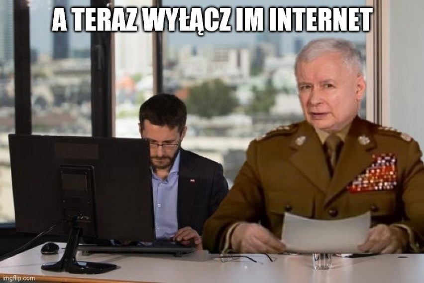 Jak Jarosław Kaczyński z Radosławem Fogielem dane o zakażeniach podawali [MEMY] 30.11.