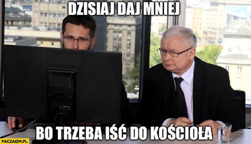 Jak Jarosław Kaczyński z Radosławem Fogielem dane o zakażeniach podawali [MEMY] 30.11.