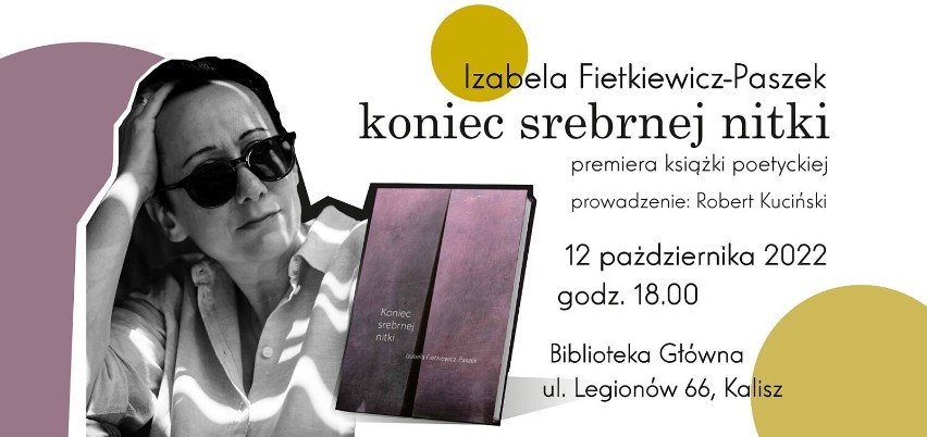 Premiera książki poetyckiej Izabeli Fietkiewicz-Paszek