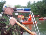 Manewry WOPR 2013 na Jeziorze Czchowskim. Ratownicy ćwiczyli w deszczu