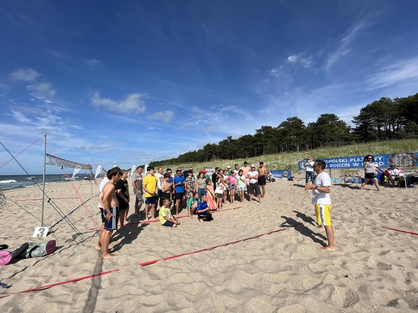 Plaża Dąbki - turniej w ringo - Bałtyk 2023