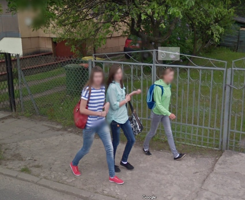 Kamera Google uwieczniła osiedle tak, jak wyglądało kilka...