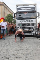 Najwięksi siłacze w Białymstoku. Puchar Narodów Strongman na Rynku Kościuszki  [ZDJĘCIA]