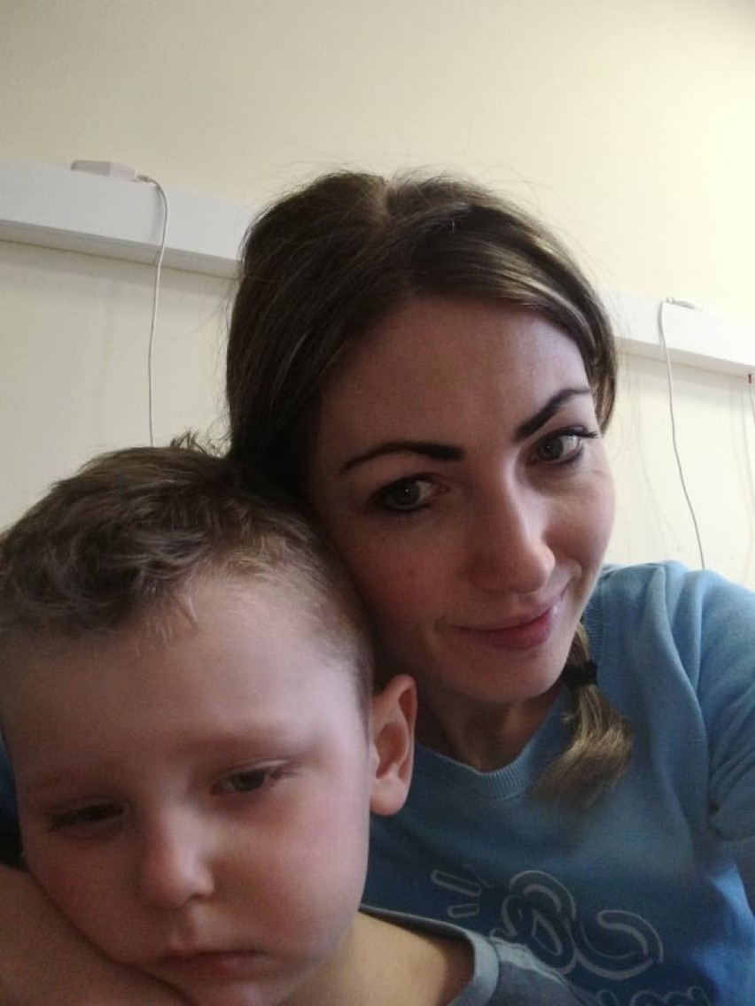 Niespełna 5-letni Wojtuś Maj z Juszkowa cierpi na guza pnia mózgu - potrzebna pomoc ZDJĘCIA