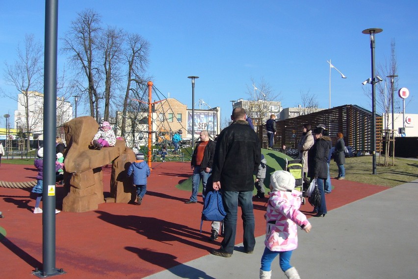 Park w Polkowicach już otwarty