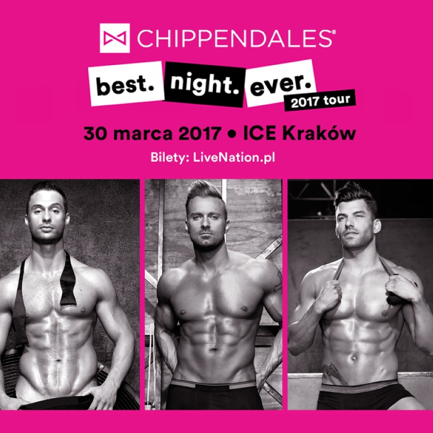 Pokaz Chippendales już 30 marca w ICE Kraków [KONKURS]