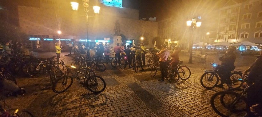 Gorzowscy rowerzyści wybrali się na przejażdżkę tuż po...