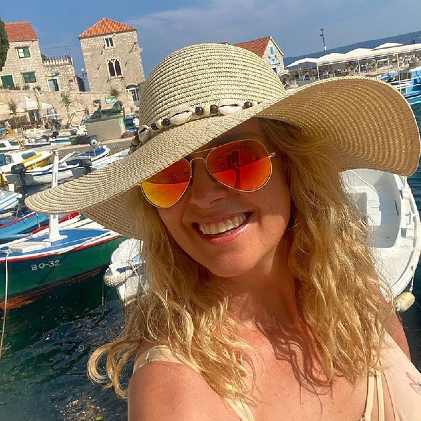 Ewa Wachowicz na wakacyjny wypoczynek wybrała Chorwację