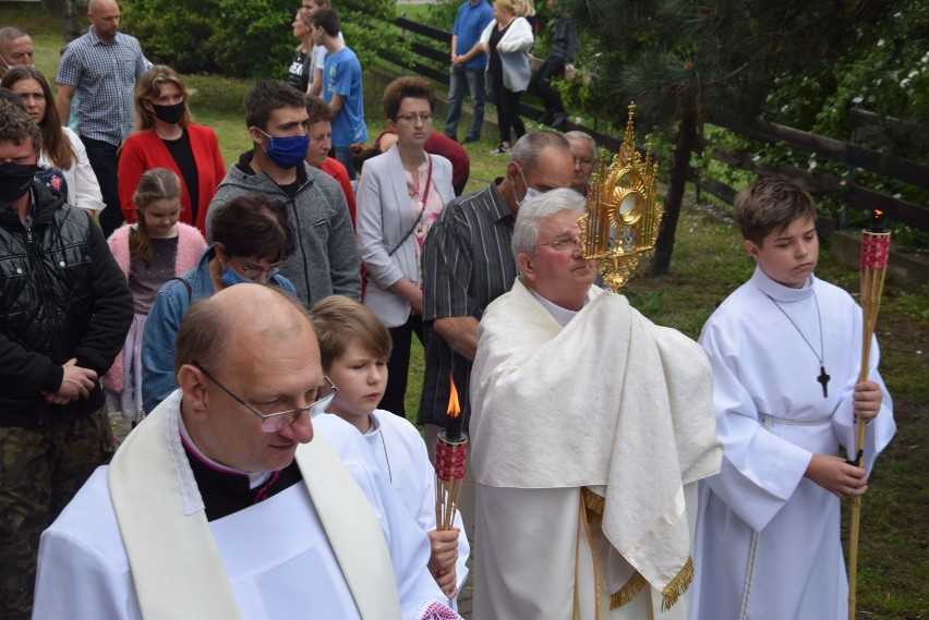 Uroczystość Bożego Ciała w parafii pw. Świętego Floriana w Pleszewie